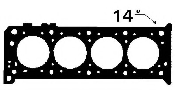 BGA CH4395 Прокладка, головка цилиндра для PEUGEOT 205 II (Пежо 205 2) BGA CH4395 Прокладка, головка цилиндра для PEUGEOT 205 II (Пежо 205 2)