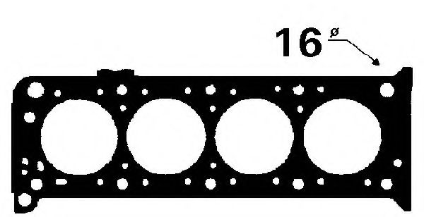 BGA CH5341 Прокладка, головка цилиндра для PEUGEOT 205 II (Пежо 205 2) BGA CH5341 Прокладка, головка цилиндра для PEUGEOT 205 II (Пежо 205 2)