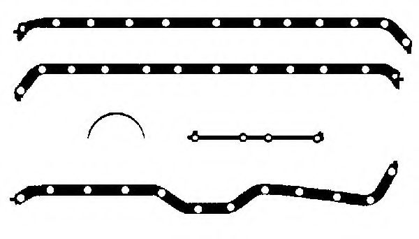 BGA OK5391 Комплект прокладок, масляный поддон для JEEP WRANGLER / TJ II (Джип Вранглэр / тж 2) BGA OK5391 Комплект прокладок, масляный поддон для JEEP WRANGLER / TJ II (Джип Вранглэр / тж 2)