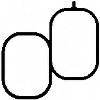 BGA AH2548 Прокладка, впускной коллектор для NISSAN TERRANO III (Ниссан Террано 3) BGA AH2548 Прокладка, впускной коллектор для NISSAN TERRANO III (Ниссан Террано 3)