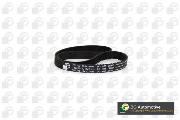 BGA TB2203 Ремень ГРМ для ABARTH 500C (Абартх 500c) BGA TB2203 Ремень ГРМ для ABARTH 500C (Абартх 500c)