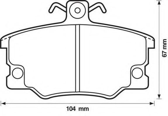 JURID 571309D Тормозные колодки для FIAT TEMPRA (Фиат Тэмпра) JURID 571309D Тормозные колодки для FIAT TEMPRA (Фиат Тэмпра)
