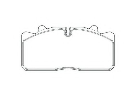 JURID 2914405390 Тормозные колодки для RENAULT TRUCKS MIDLUM (Рено трак Мидлум) JURID 2914405390 Тормозные колодки для RENAULT TRUCKS MIDLUM (Рено трак Мидлум)