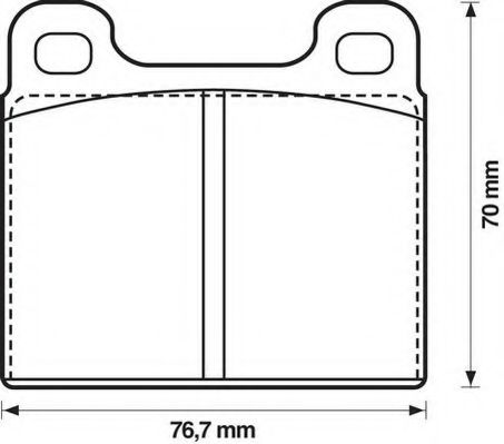 JURID 571236J Тормозные колодки для VOLKSWAGEN T3 CARAVELLE (Фольксваген Т3 cараvэллэ) JURID 571236J Тормозные колодки для VOLKSWAGEN T3 CARAVELLE (Фольксваген Т3 cараvэллэ)