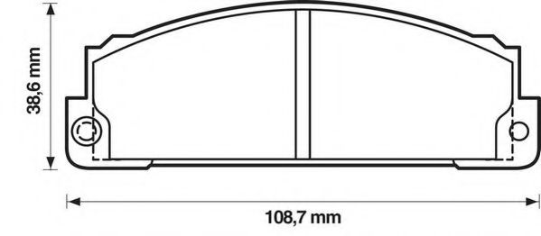 JURID 571362J Тормозные колодки для FIAT SUPERBRAVO (Фиат Супербраvо) JURID 571362J Тормозные колодки для FIAT SUPERBRAVO (Фиат Супербраvо)