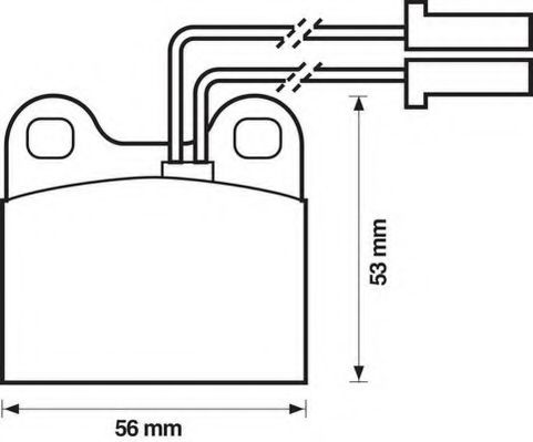 JURID 571385J Тормозные колодки для ALFA ROMEO RZ (Альфа ромео Рз) JURID 571385J Тормозные колодки для ALFA ROMEO RZ (Альфа ромео Рз)
