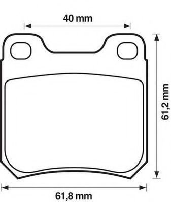 JURID 571390J Тормозные колодки для OPEL OMEGA A (Опель Омэга а) JURID 571390J Тормозные колодки для OPEL OMEGA A (Опель Омэга а)