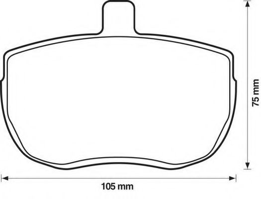 JURID 571394J Тормозные колодки для JAGUAR VANDEN PLAS (Ягуар Vандэн плас) JURID 571394J Тормозные колодки для JAGUAR VANDEN PLAS (Ягуар Vандэн плас)