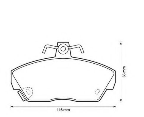 JURID 571437J Тормозные колодки для ROVER 400 (Ровер 400) JURID 571437J Тормозные колодки для ROVER 400 (Ровер 400)