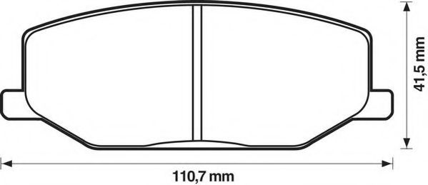 JURID 572226J Тормозные колодки для SUZUKI JIMNY SIERRA (Сузуки Жимнъ сиэрра) JURID 572226J Тормозные колодки для SUZUKI JIMNY SIERRA (Сузуки Жимнъ сиэрра)