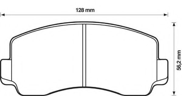 JURID 572299J Тормозные колодки для MITSUBISHI FORTE (Митсубиши/митсубиси Фортэ) JURID 572299J Тормозные колодки для MITSUBISHI FORTE (Митсубиши/митсубиси Фортэ)