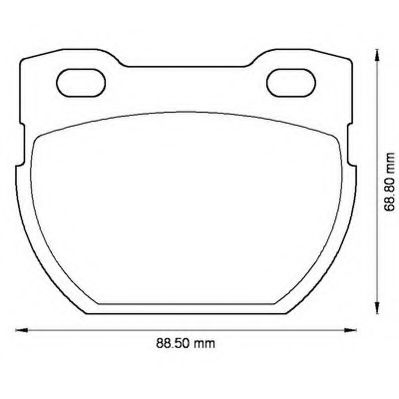 JURID 572494J Тормозные колодки для LAND ROVER DEFENDER (Ленд ровер/лэнд ровер Дэфэндэр) JURID 572494J Тормозные колодки для LAND ROVER DEFENDER (Ленд ровер/лэнд ровер Дэфэндэр)