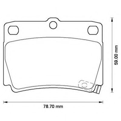 JURID 572519J Тормозные колодки для MITSUBISHI CHALLENGER (Митсубиши/митсубиси Чаллэнгэр) JURID 572519J Тормозные колодки для MITSUBISHI CHALLENGER (Митсубиши/митсубиси Чаллэнгэр)