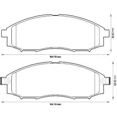 JURID 572551J Тормозные колодки для NISSAN PICKUP III (Ниссан Пиcкуп 3) JURID 572551J Тормозные колодки для NISSAN PICKUP III (Ниссан Пиcкуп 3)