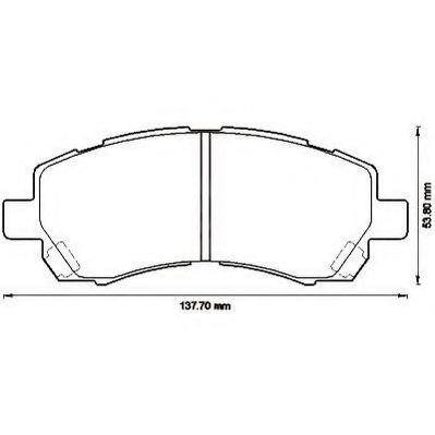 JURID 572566J Тормозные колодки для SUBARU LIBERTY III (Субару Либэртъ 3) JURID 572566J Тормозные колодки для SUBARU LIBERTY III (Субару Либэртъ 3)