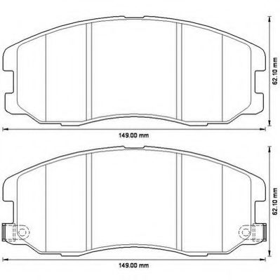 JURID 572570J Тормозные колодки для CHEVROLET CAPTIVA (Шевроле Каптива) JURID 572570J Тормозные колодки для CHEVROLET CAPTIVA (Шевроле Каптива)