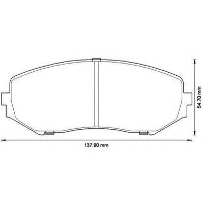 JURID 572584J Тормозные колодки для SUZUKI GRAND NOMADE II (Сузуки Гранд номадэ 2) JURID 572584J Тормозные колодки для SUZUKI GRAND NOMADE II (Сузуки Гранд номадэ 2)