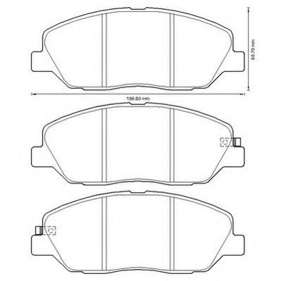 JURID 572607J Тормозные колодки для SSANGYONG KORANDO SPORTS II (Сан-янг/санянг Корандо спорц 2) JURID 572607J Тормозные колодки для SSANGYONG KORANDO SPORTS II (Сан-янг/санянг Корандо спорц 2)