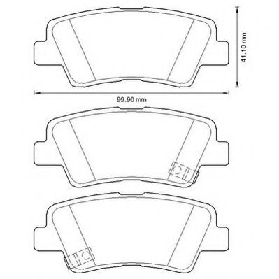 JURID 572629J Тормозные колодки для HYUNDAI FLUIDIC ELANTRA (Хендай Флуидиc элантра) JURID 572629J Тормозные колодки для HYUNDAI FLUIDIC ELANTRA (Хендай Флуидиc элантра)