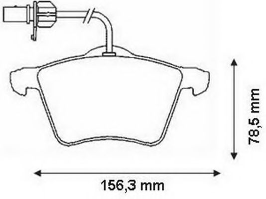 JURID 573045J Тормозные колодки для VOLKSWAGEN T4 CARAVELLE (Фольксваген Т4 cараvэллэ) JURID 573045J Тормозные колодки для VOLKSWAGEN T4 CARAVELLE (Фольксваген Т4 cараvэллэ)