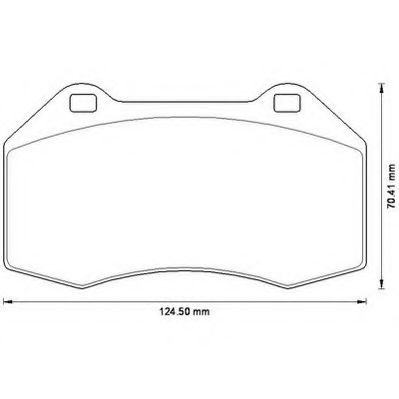 JURID 573253J Тормозные колодки для RENAULT MEGANE III (Рено Меган 3) JURID 573253J Тормозные колодки для RENAULT MEGANE III (Рено Меган 3)