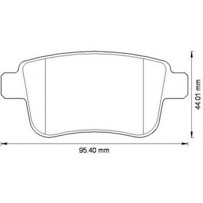 JURID 573272J Тормозные колодки для RENAULT KANGOO / GRAND KANGOO (Рено Кангу / гранд кангу) JURID 573272J Тормозные колодки для RENAULT KANGOO / GRAND KANGOO (Рено Кангу / гранд кангу)