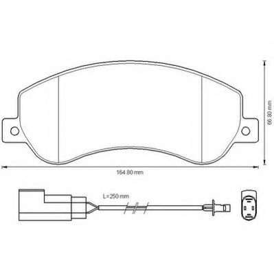 JURID 573275J Тормозные колодки для VOLKSWAGEN AMAROK (Фольксваген Амарок) JURID 573275J Тормозные колодки для VOLKSWAGEN AMAROK (Фольксваген Амарок)