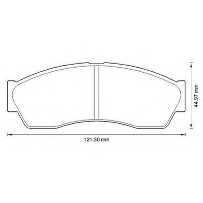 JURID 573341J Тормозные колодки для TATA B-LINE (Тата Б-линэ) JURID 573341J Тормозные колодки для TATA B-LINE (Тата Б-линэ)