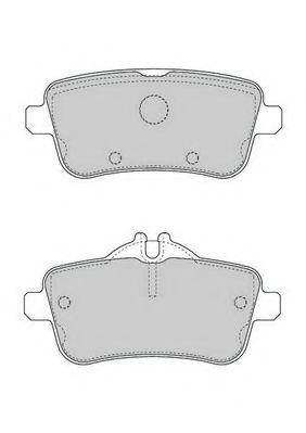 JURID 573465J Тормозные колодки для MERCEDESBENZ (Мерседес бенц) JURID 573465J Тормозные колодки для MERCEDESBENZ (Мерседес бенц)