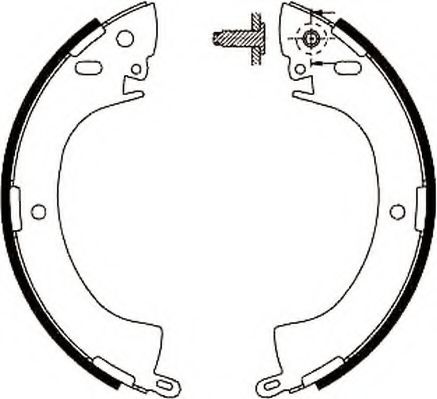 JURID 361374J Тормозные колодоки для MITSUBISHI PAJERO/SHOGUN (Митсубиши/митсубиси Пажэро/шогун) JURID 361374J Тормозные колодоки для MITSUBISHI PAJERO/SHOGUN (Митсубиши/митсубиси Пажэро/шогун)