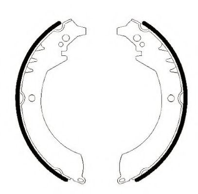 JURID 361385J Тормозные колодоки для DAIHATSU WILDCAT/ROCKY (Дайхатсу Вилдcат/роcкъ) JURID 361385J Тормозные колодоки для DAIHATSU WILDCAT/ROCKY (Дайхатсу Вилдcат/роcкъ)
