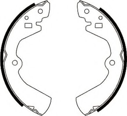 JURID 361401J Тормозные колодоки для NISSAN (Ниссан) JURID 361401J Тормозные колодоки для NISSAN (Ниссан)