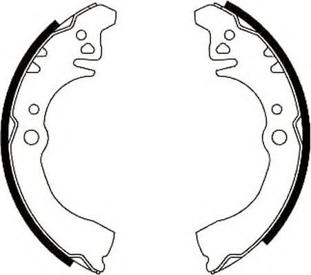 JURID 361427J Тормозные колодоки для DAIHATSU VALERA IV (Дайхатсу Vалэра иv) JURID 361427J Тормозные колодоки для DAIHATSU VALERA IV (Дайхатсу Vалэра иv)