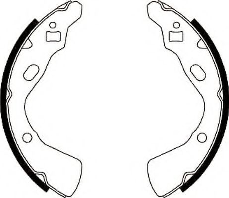 JURID 361529J Тормозные колодоки для MAZDA (Мазда) JURID 361529J Тормозные колодоки для MAZDA (Мазда)
