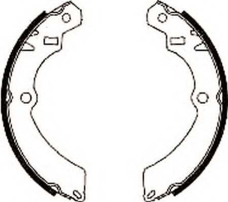 JURID 361531J Тормозные колодоки для SUZUKI X-90 (Сузуки X-90)