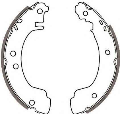 JURID 361552J Тормозные колодоки для NISSAN PRIMERA (Ниссан Примера) JURID 361552J Тормозные колодоки для NISSAN PRIMERA (Ниссан Примера)