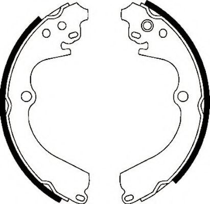 JURID 361932J Тормозные колодоки для SUBARU (Субару) JURID 361932J Тормозные колодоки для SUBARU (Субару)