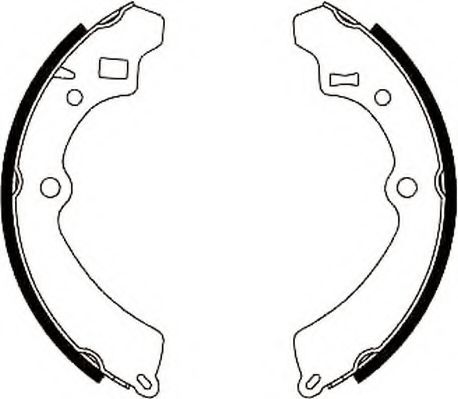 JURID 362219J Тормозные колодоки для SUZUKI JIMNY (Сузуки Жимнъ) JURID 362219J Тормозные колодоки для SUZUKI JIMNY (Сузуки Жимнъ)