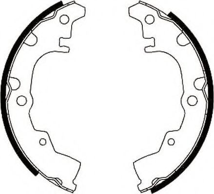 JURID 362231J Тормозные колодоки для DAIHATSU CHARADE I (Дайхатсу Чарадэ и) JURID 362231J Тормозные колодоки для DAIHATSU CHARADE I (Дайхатсу Чарадэ и)