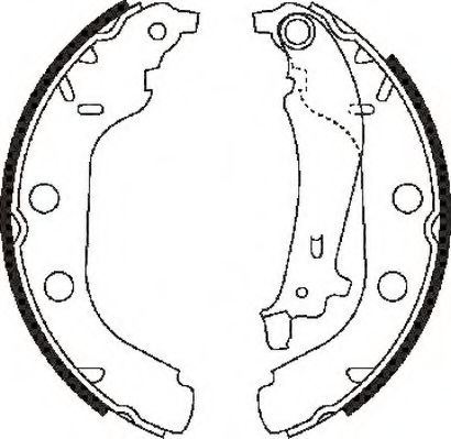 JURID 362362J Тормозные колодоки для RENAULT KANGOO / GRAND KANGOO (Рено Кангу / гранд кангу) JURID 362362J Тормозные колодоки для RENAULT KANGOO / GRAND KANGOO (Рено Кангу / гранд кангу)