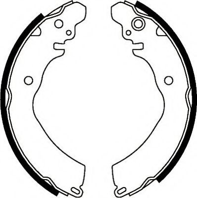 JURID 362380J Тормозные колодоки для MITSUBISHI GALANT VI (Митсубиши/митсубиси Галант 6) JURID 362380J Тормозные колодоки для MITSUBISHI GALANT VI (Митсубиши/митсубиси Галант 6)