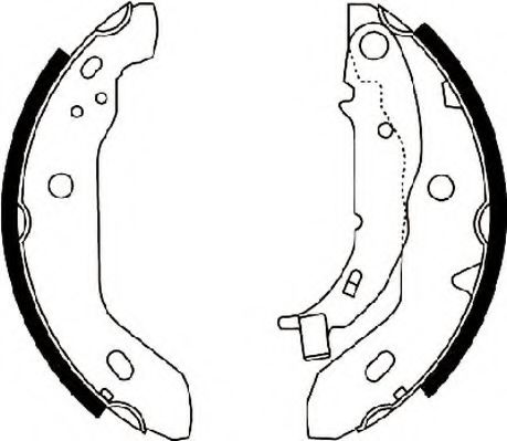 JURID 362397J Тормозные колодоки для MERCEDES-BENZ A-CLASS (Мэрcэдэс-бэнз А класс) JURID 362397J Тормозные колодоки для MERCEDES-BENZ A-CLASS (Мэрcэдэс-бэнз А класс)