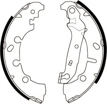 JURID 362413J Тормозные колодоки для FORD FUSION (Форд Фьюжн) JURID 362413J Тормозные колодоки для FORD FUSION (Форд Фьюжн)