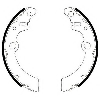 JURID 362444J Тормозные колодоки для SUZUKI IGNIS II (Сузуки Игнис 2) JURID 362444J Тормозные колодоки для SUZUKI IGNIS II (Сузуки Игнис 2)