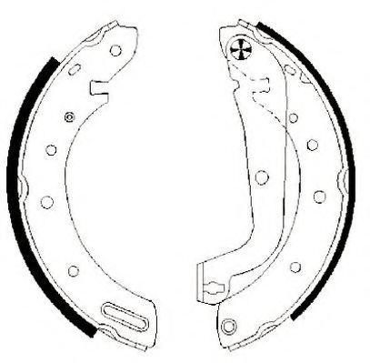 JURID 362448J Тормозные колодоки для MAZDA TRIBUTE (Мазда Трибутэ) JURID 362448J Тормозные колодоки для MAZDA TRIBUTE (Мазда Трибутэ)
