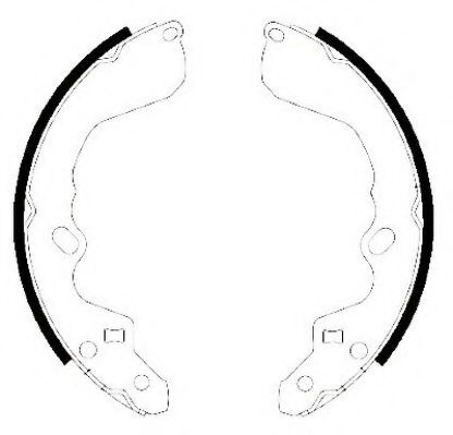 JURID 362462J Тормозные колодоки для KIA CREDOS (Киа Cрэдос) JURID 362462J Тормозные колодоки для KIA CREDOS (Киа Cрэдос)