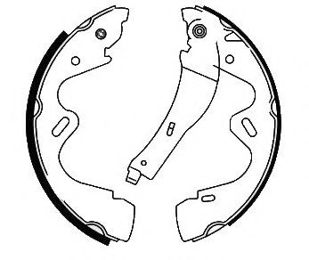 JURID 362467J Тормозные колодоки для NISSAN MISTRAL (Ниссан Мистрал) JURID 362467J Тормозные колодоки для NISSAN MISTRAL (Ниссан Мистрал)