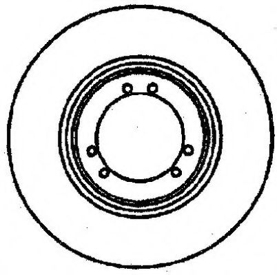 JURID 561098J Тормозной диск для FIAT (Фиат) JURID 561098J Тормозной диск для FIAT (Фиат)