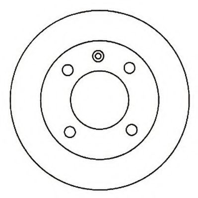 JURID 561251J Тормозной диск для FORD FIESTA (Форд Фиэста) JURID 561251J Тормозной диск для FORD FIESTA (Форд Фиэста)