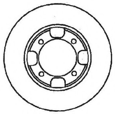 JURID 561286J Тормозной диск для MITSUBISHI TREDIA (Митсубиши/митсубиси Трэдиа) JURID 561286J Тормозной диск для MITSUBISHI TREDIA (Митсубиши/митсубиси Трэдиа)
